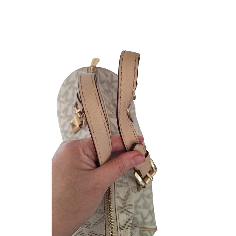 MICHAEL KORS SIGNATURE GRAYSON SATCHEL HANDBAG - Picture 8 of 13